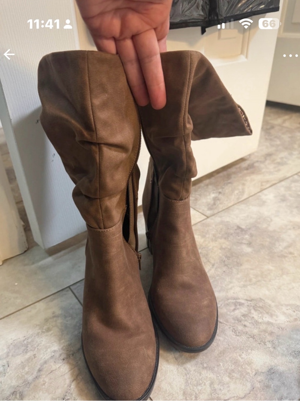 Women's bare traps Brown Mid-Calf Slouch Boots